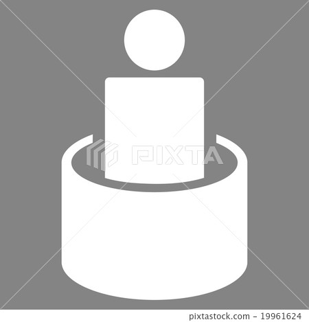 Patient Isolation Flat Icon Patient Isolation Flat Icon 19961624
