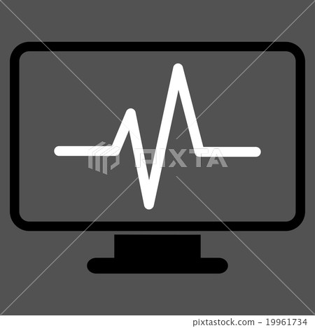 Monitoring Flat Icon 19961734