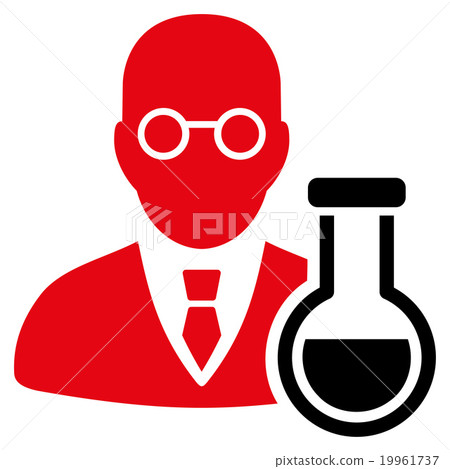 Chemist Flat Icon Chemist Flat Icon 19961737