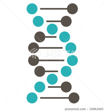 DNA Flat Icon DNA Flat Icon 19962083