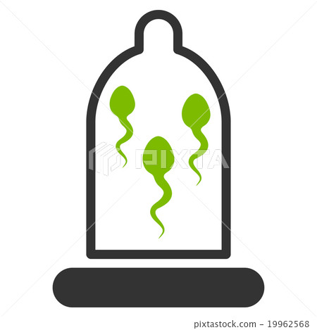 Sperm In Condom Icon 19962568