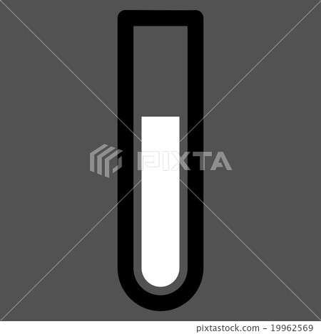 Test Tube Flat Icon Test Tube Flat Icon 19962569