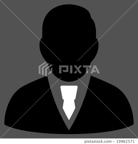 Manager Flat Icon Manager Flat Icon 19962571