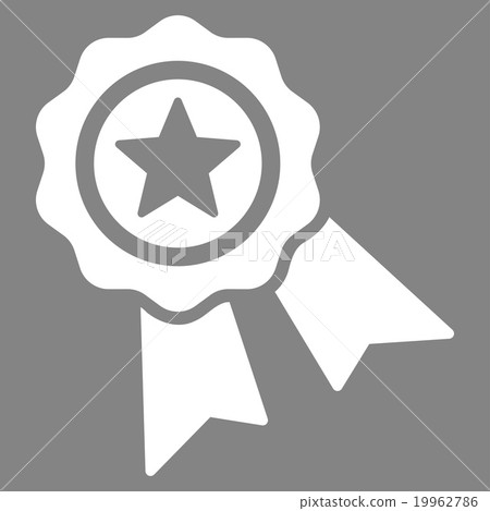 Quality Seal Flat Icon Quality Seal Flat Icon 19962786