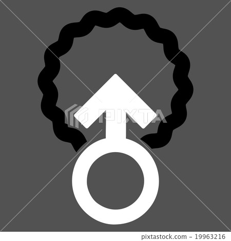 Ovum Penetration Flat Icon Ovum Penetration Flat Icon 19963216