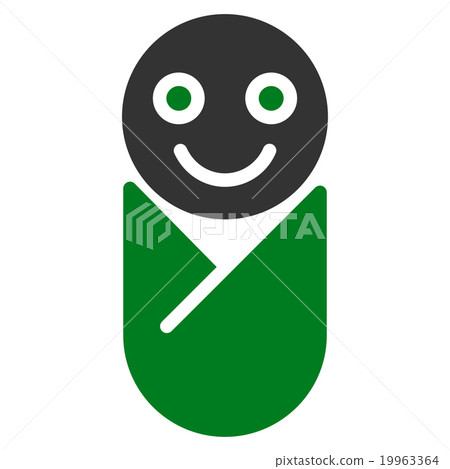 Infant Flat Icon 19963364
