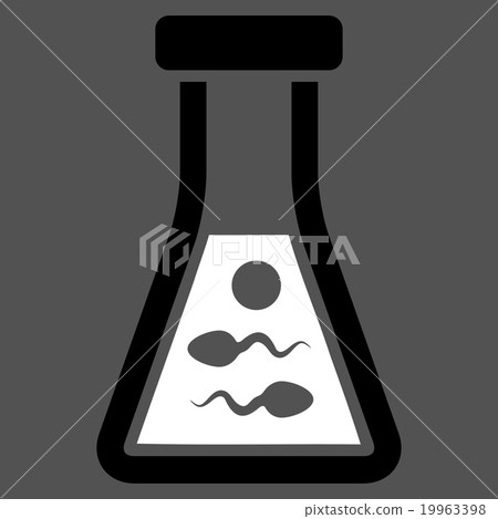 Sperm Liquid Flat Icon Sperm Liquid Flat Icon 19963398