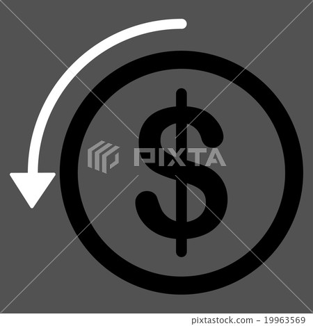 Refund Flat Icon Refund Flat Icon 19963569