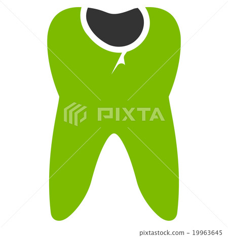 Tooth Caries Icon 19963645