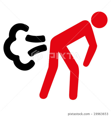 Fart Flat Icon Fart Flat Icon 19963653