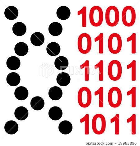 DNA Code Icon 19963886