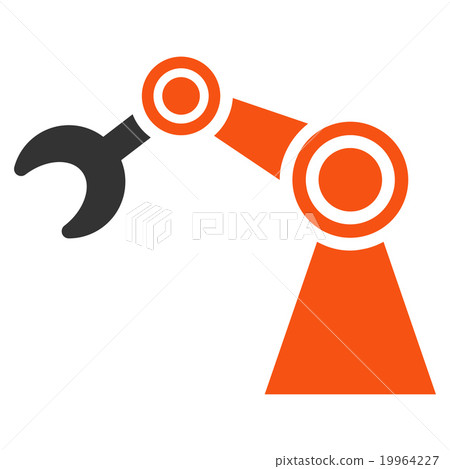 Manipulator Flat Icon Manipulator Flat Icon 19964227