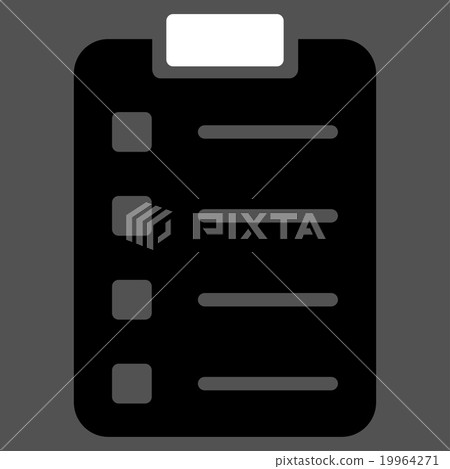 Pad Form Flat Icon 19964271