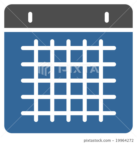 Calendar Flat Icon 19964272