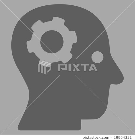 Thinking Flat Icon - Stock Illustration [19964331] - PIXTA