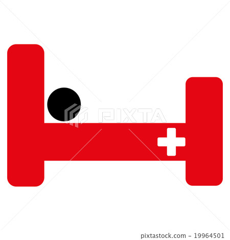 Hospital Bed Icon 19964501