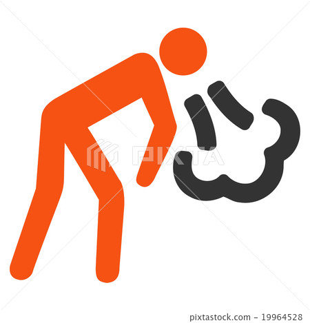 Cough Flat Icon Cough Flat Icon 19964528