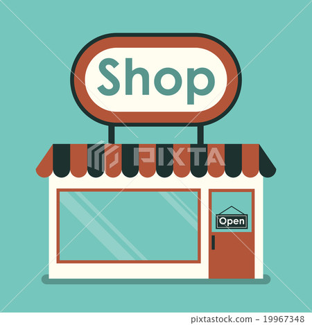 Shop Front for your store product presentation Shop Front for your store product presentation 19967348