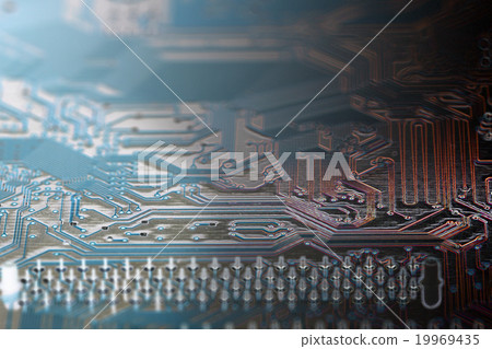 Computer chip background Computer chip background 19969435