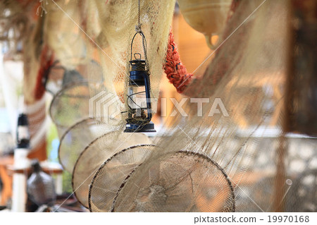 old fishing interior, fishing nets 19970168