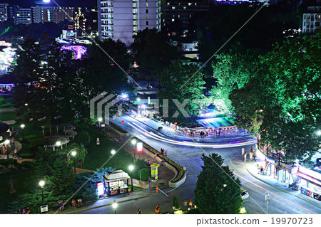 night city lights blurred background night city lights blurred background 19970723