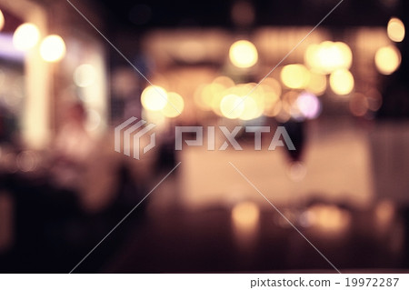 background blurred restaurant table setting 19972287