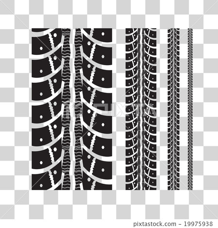 Tire tracks 19975938