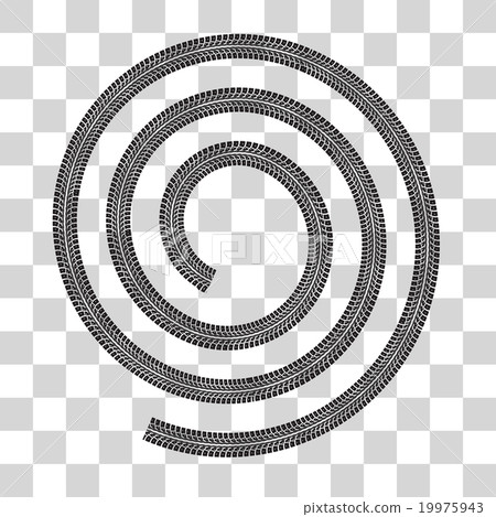 Tire tracks 19975943
