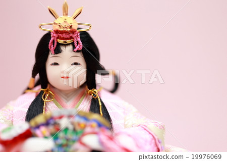 Hina娃娃Hinamatsuri Oinaisama Hinode（和服和服日式婚禮女友和新娘） 19976069