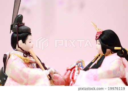 Hina娃娃Hinamatsuri Oita Sasamama車主（和服和服日式已婚夫婦家庭戀人男女） 19976119