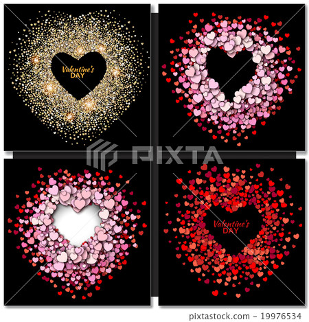 Black valentines day background Black valentines day background 19976534