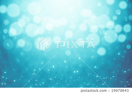abstract blurred photo of bokeh blue light. 19978643