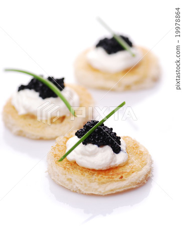 Appetizers with caviar Appetizers with caviar 19978864