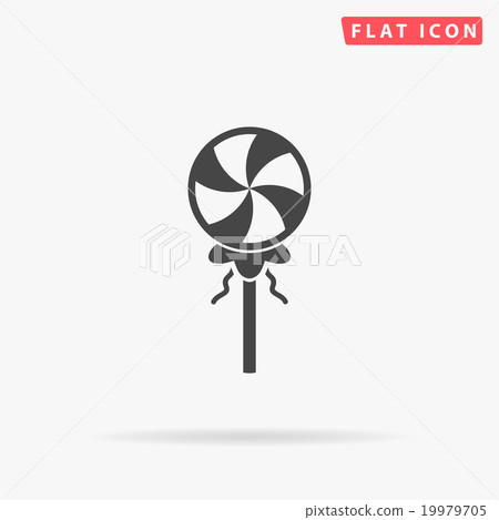 Candy simple flat icon - Stock Illustration [19979705] - PIXTA