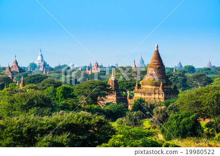 The pagoda of Bagan, Myanmar The pagoda of Bagan, Myanmar 19980522