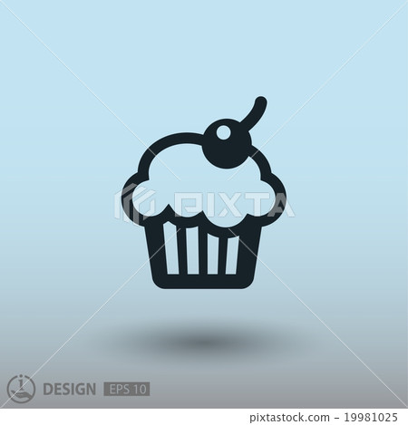 Pictograph of cake Pictograph of cake 19981025
