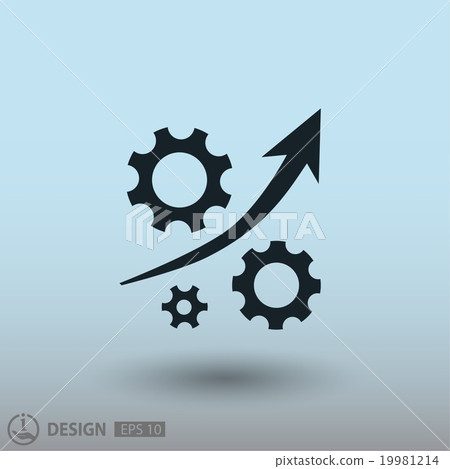 Pictograph of gear 19981214