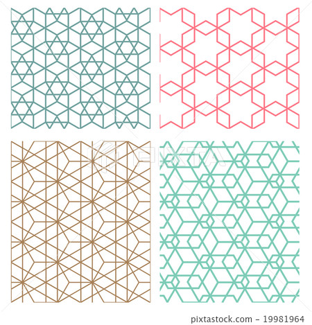 mesh geometric seamless pattern in modern korean style mesh geometric seamless pattern in modern korean style 19981964