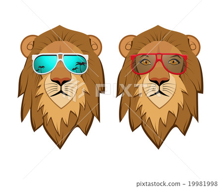 Hipster Lion with sunglasses Hipster Lion with sunglasses 19981998