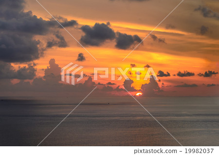 sunset take photo from Promthep cape in Phuket  19982037