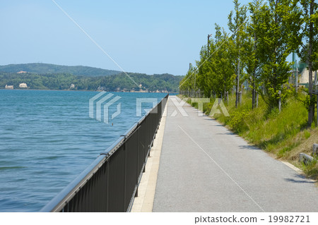 Ocean and road Ocean and road 19982721