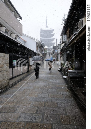 Yasaka塔，京都市 19983115