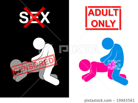 Sexual Intercourse symbol was censored Sexual Intercourse symbol was censored 19983561