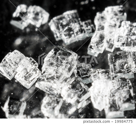 Crystal of salt 19984775