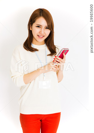 有智慧型手機的女人 有智慧型手機的女人 19985600