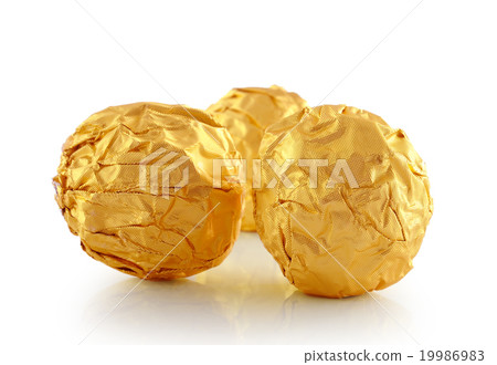 Sweet chocolate candy wrapped Sweet chocolate candy wrapped 19986983