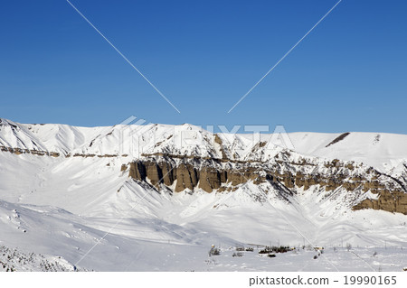 Winter mountains at sun day Winter mountains at sun day 19990165