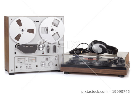 Analog Stereo Reel Tape Recorder Player Analog Stereo Reel Tape Recorder Player 19990745