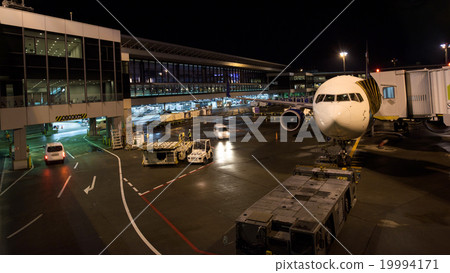 Airplane at Tokyo International Airport 19994171