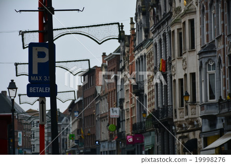 比利時梅赫倫的街道 19998276